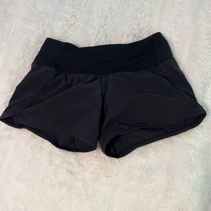 Lululemon black shorts